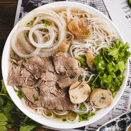 50 Pho Chin, Nam, Gan, Bo Vien: Brisket, Flank, Tendon, Meatballs Pho