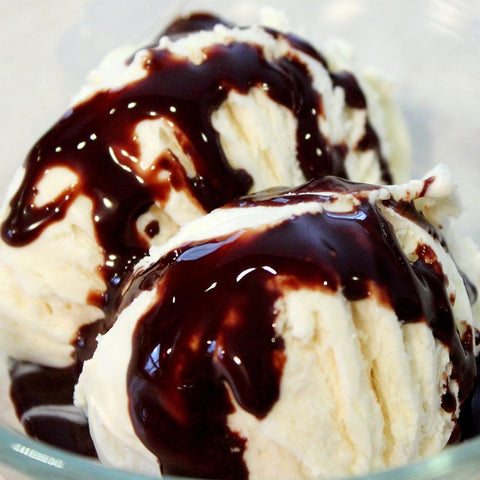 D5 Vanilla Ice Cream with Choco Syrup